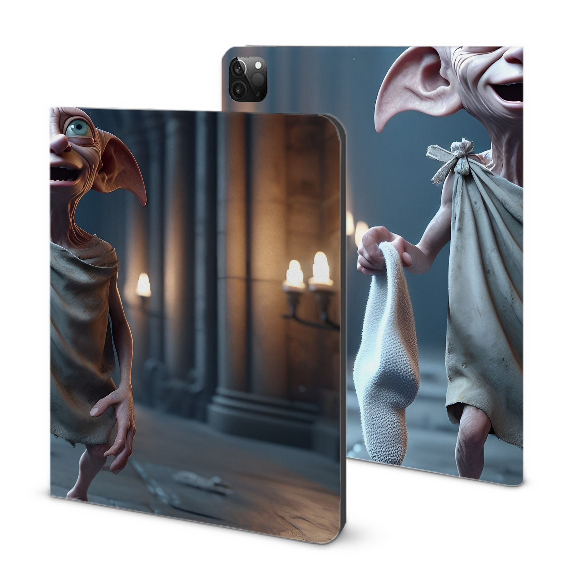 （画像用） Harry Potter ハリー・ポッターシリーズ IPadケース ペンホルダー付き ブックスタイルデザイン